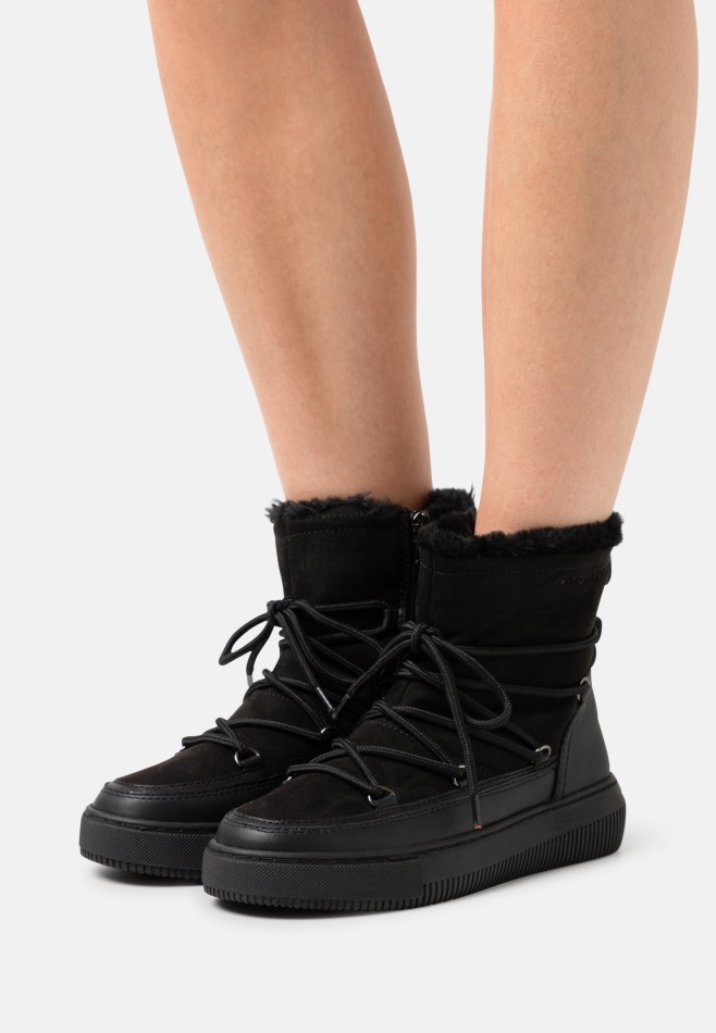 Gabor Noir | Bottines à Lacets Exclusives